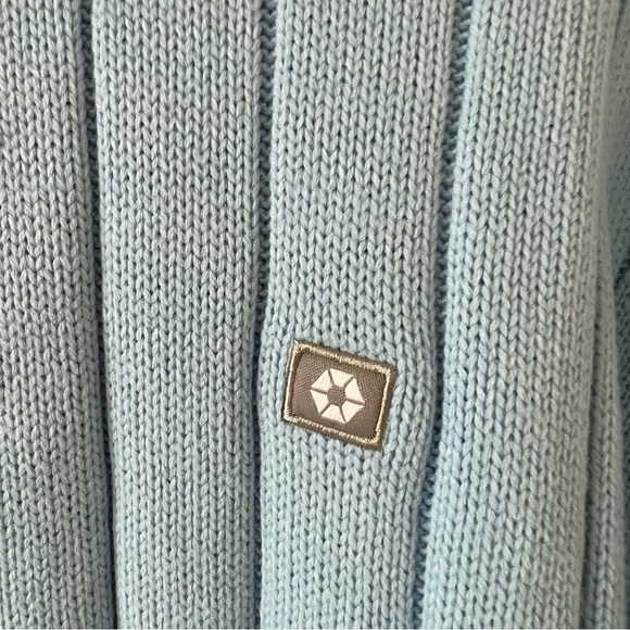 Deadtock Vintage Southpole 90's Y2K Hiphop Quarter Zip Ribbed Sweater  SZ Large - Picture 5 of 14